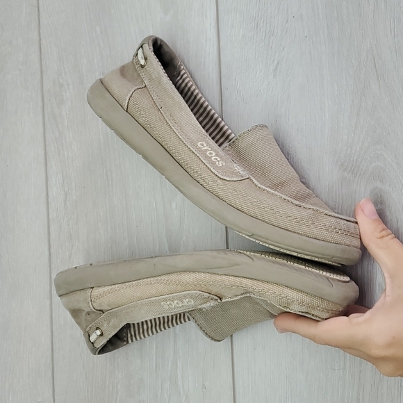 Crocs Women Outdoor Comfort Slip on Rubber outsole shoes sz 6 - Picture 6 of 10